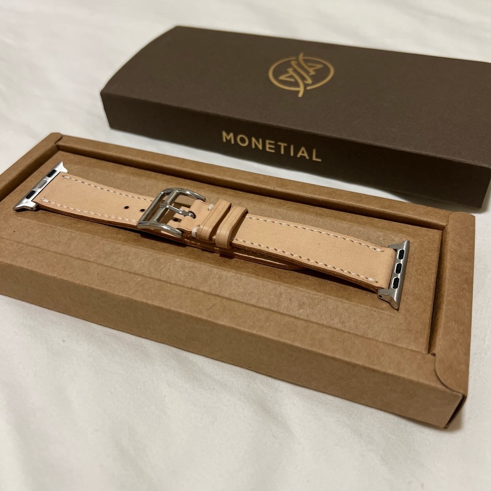 Genuine Italian Leather Apple Watch Band - NWOT